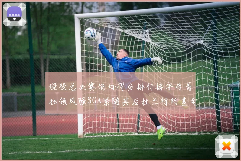 现役总决赛场均得分排行榜字母哥独领风骚SGA紧随其后杜兰特约基奇东契奇争夺第三